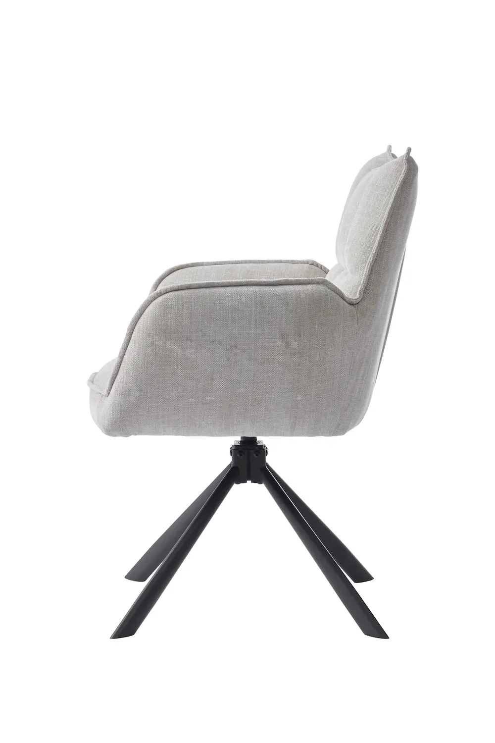 Krzesło obrotowe MARILLA - beżowy - UN_51080004