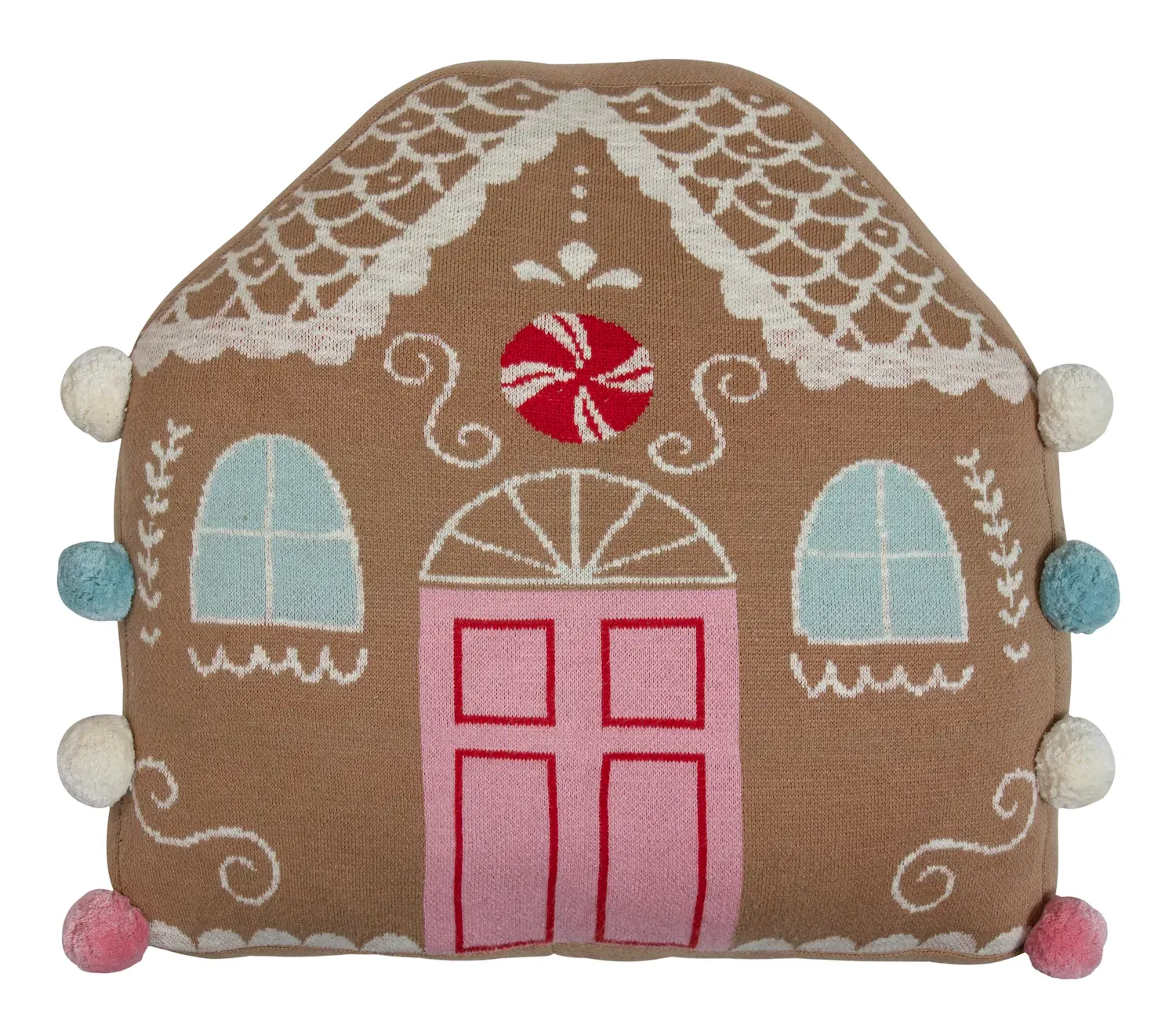 Poduszka świąteczna DOMEK 924 wielokolorowa