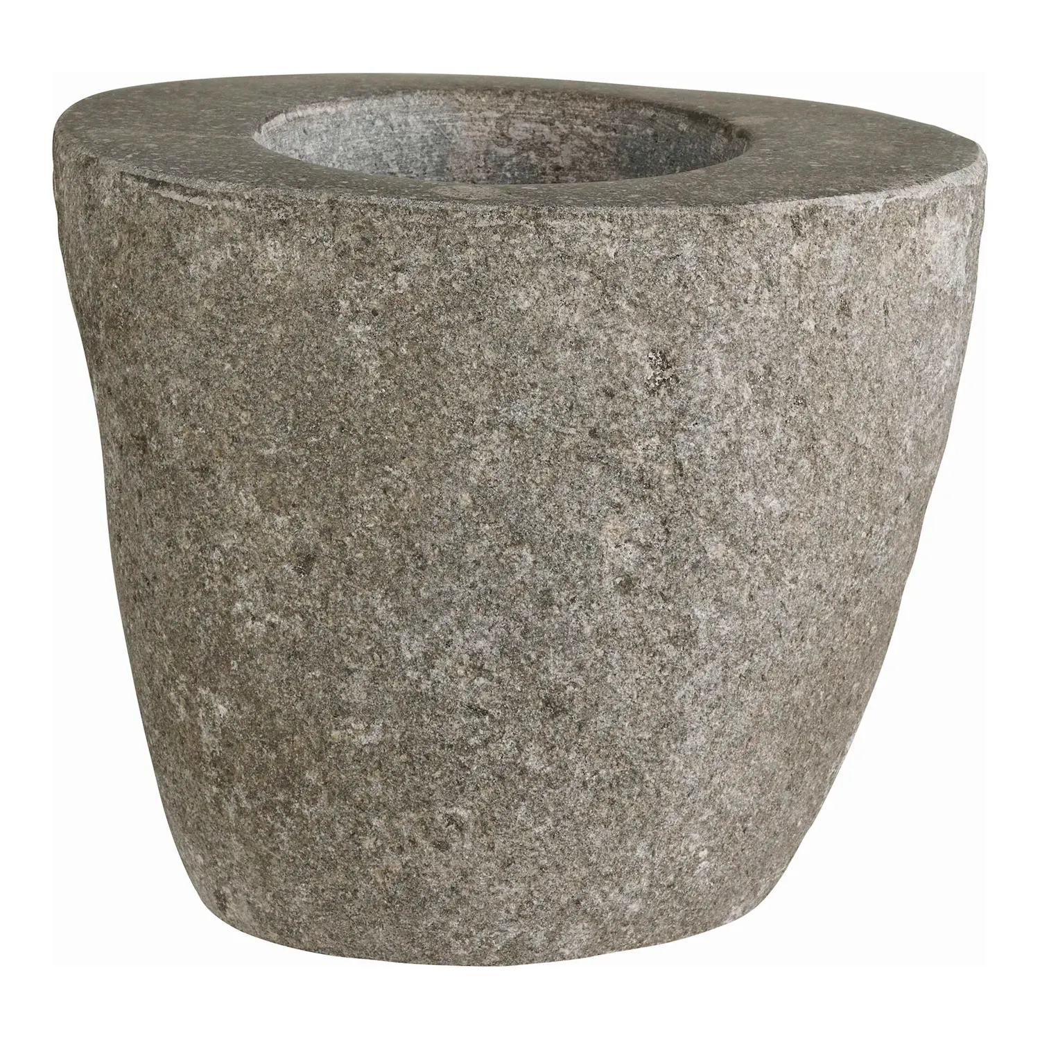 Gara Słoik do przechowywania, kamień rzeczny, naturalny, 9x10,5x10 cm - 4501270