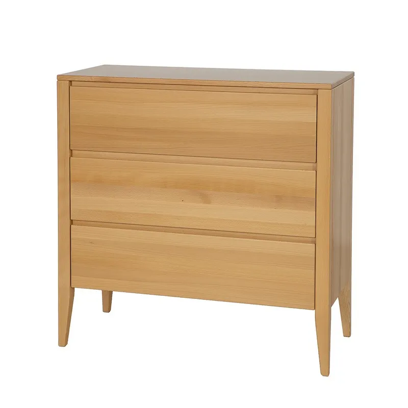 Komoda bukowa KD437 Naturalny DREWMAX — zdjęcie 4
