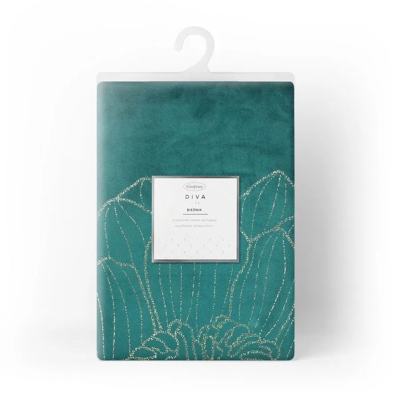 OBRUS BLINK 13 35 X 180 CM CIEMNOTURKUSOWY - EU_389979