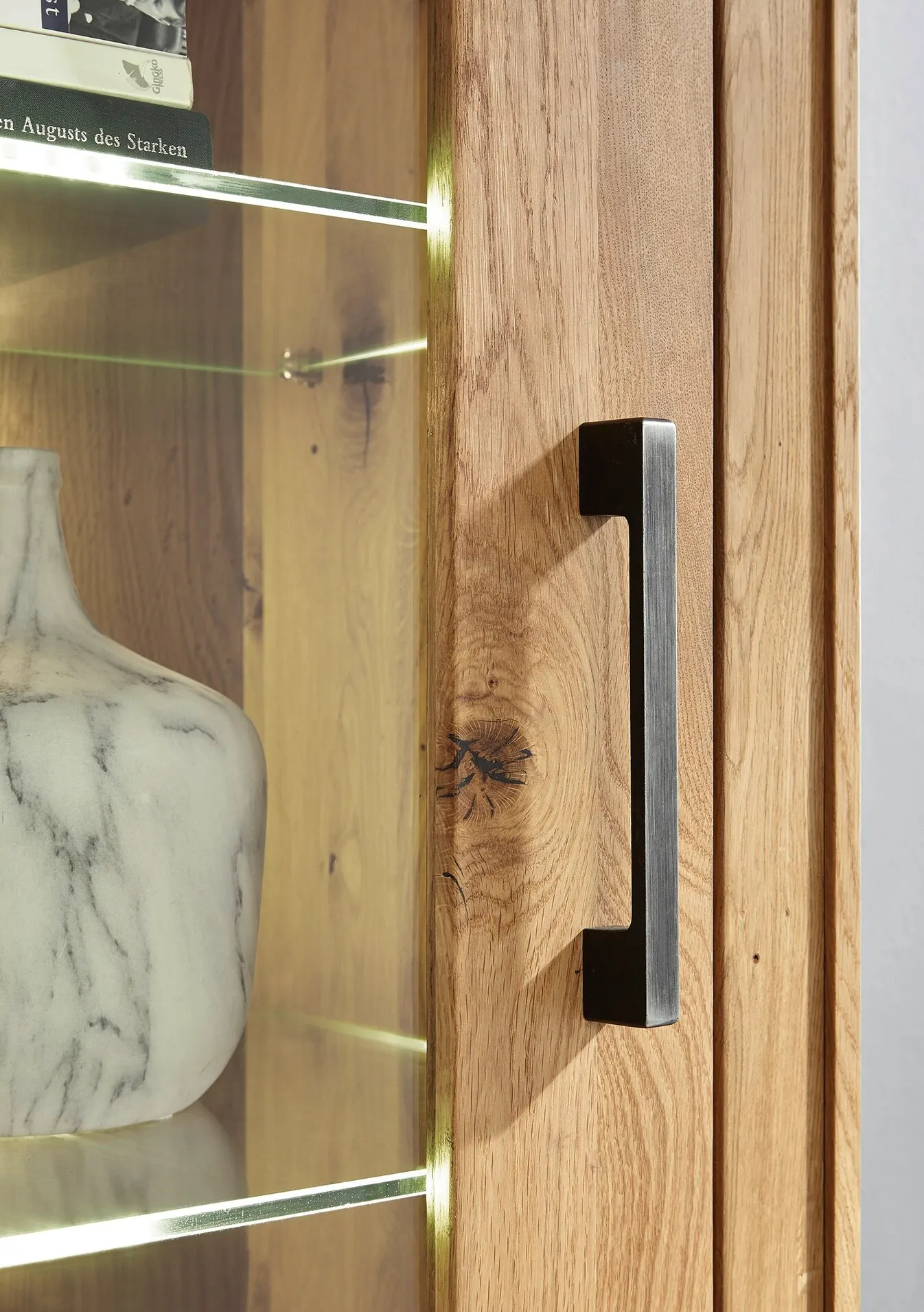 Witryna I Cornflower L dębowa 1-drzwiowa Lewa - GK_1033150111