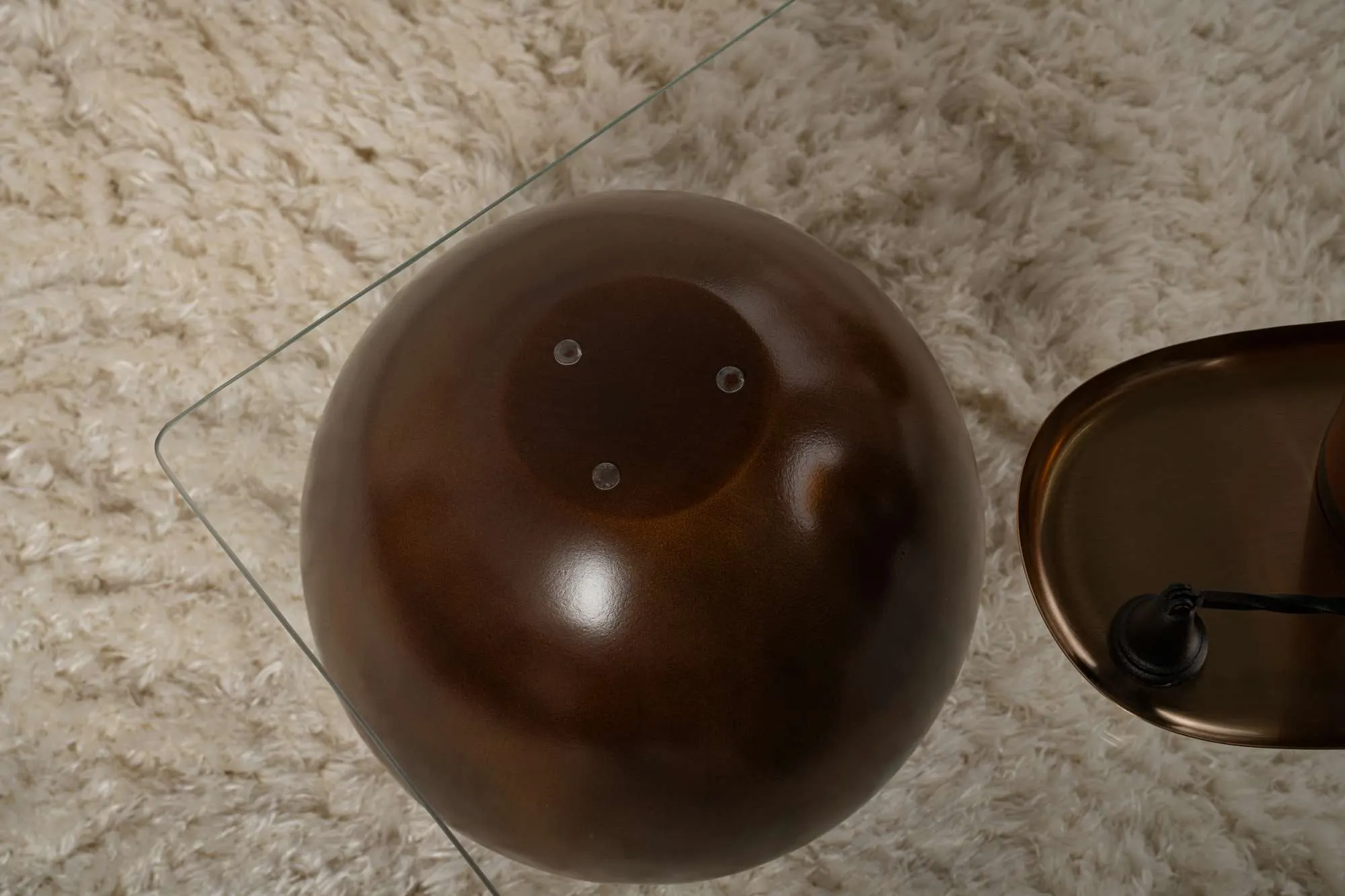 Stolik kawowy SERA 75x110 cm orzech transparentny - ASI_857NRD1138