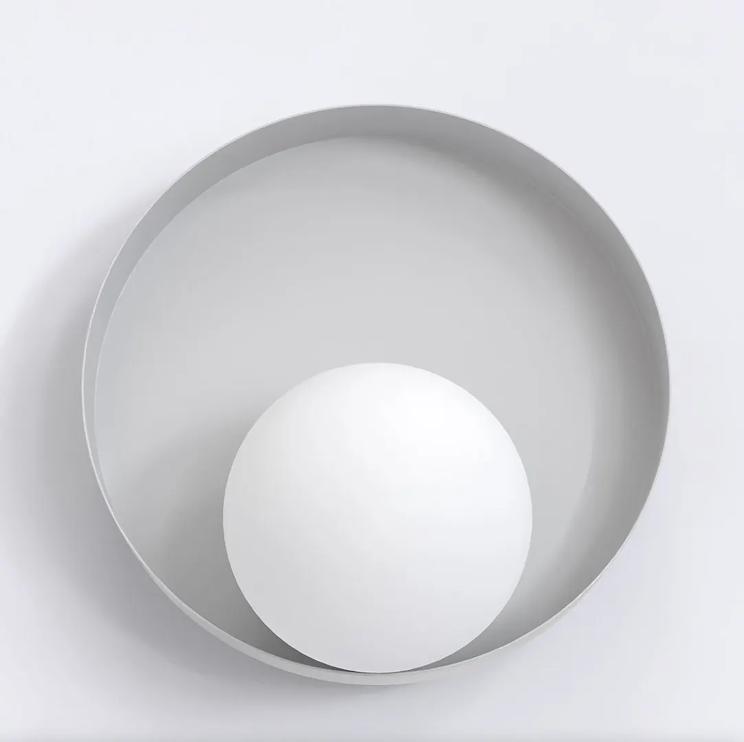 Kinkiet metalowy KIDO K1 szary - 1535/K1