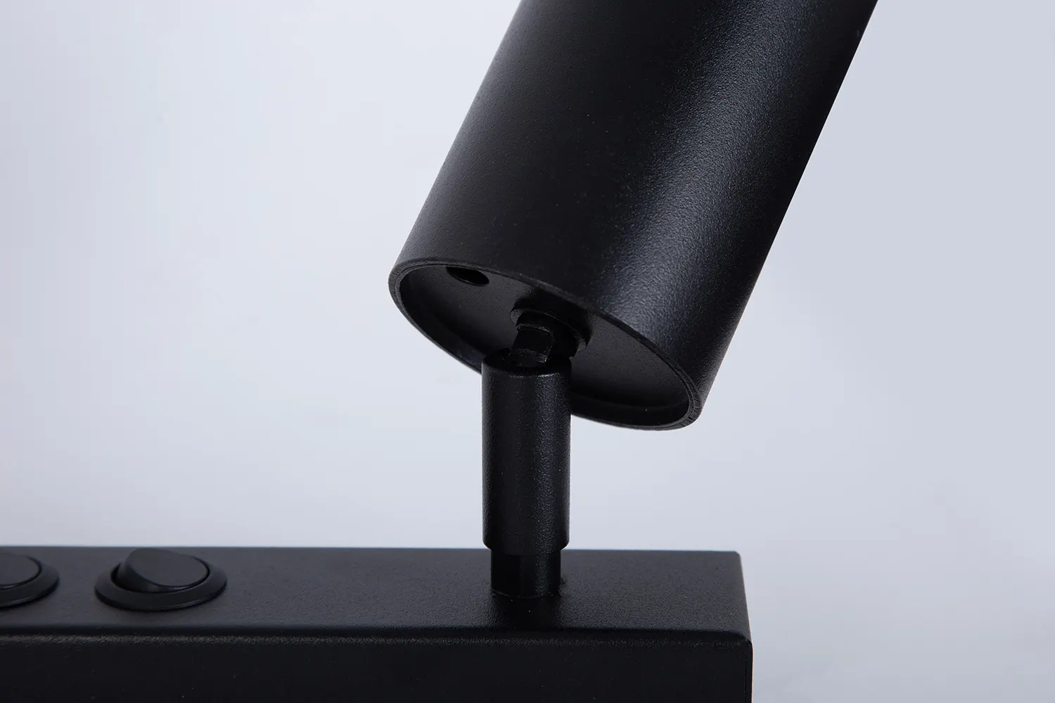 Kinkiet TAVIRA 1+1 szklany klosz czarny biały - SI_41259