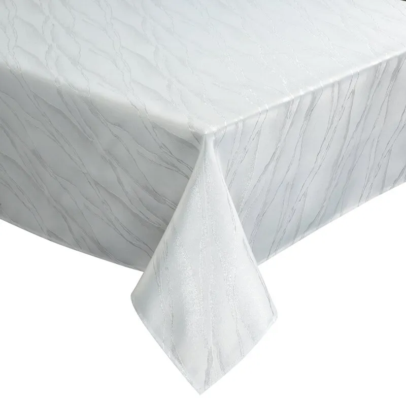 OBRUS ERIKA 140 X 180 CM BIAŁY - EU_453488