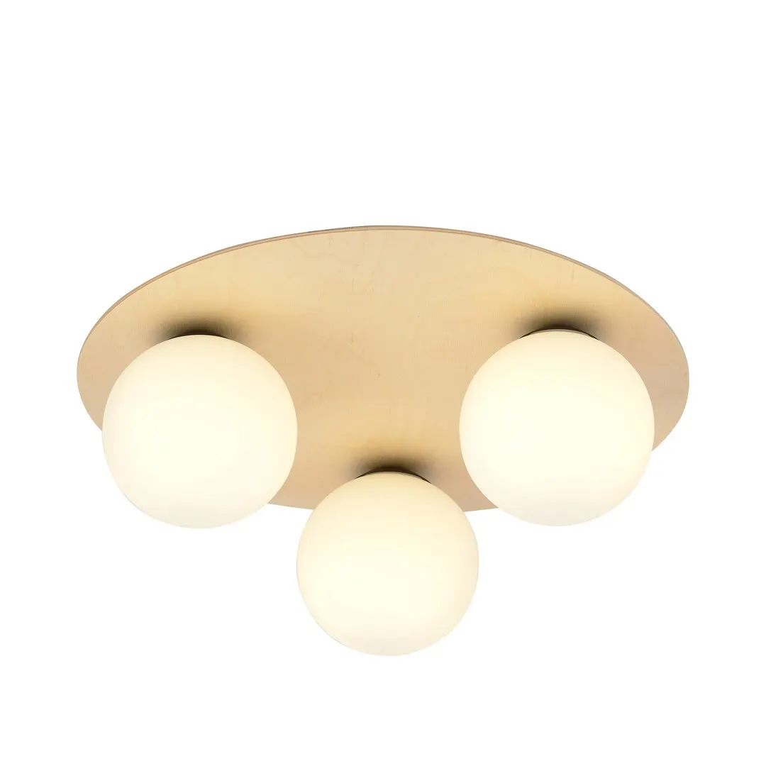 Lampa sufitowa  KENZO BRĄZOWY 1142/3B
