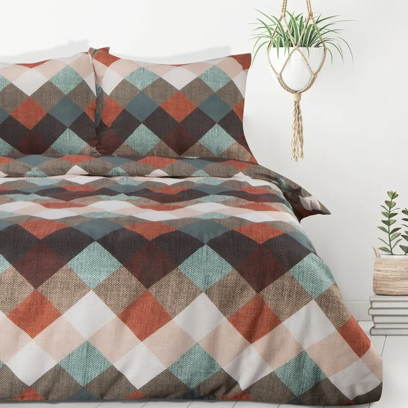 POŚCIEL D91 ALEXA 160 X 200 CM BRĄZOWY POŚCIEL D91 ALEXA 160 X 200 CM BRĄZOWY