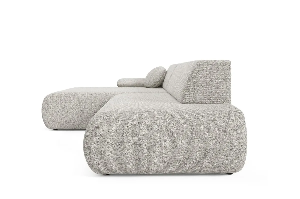 Narożnik rozkładany z pojemnikiem PUENTE 286 cm lewostronny jasny beż - PUENTE_NAR_PUENTE09_L