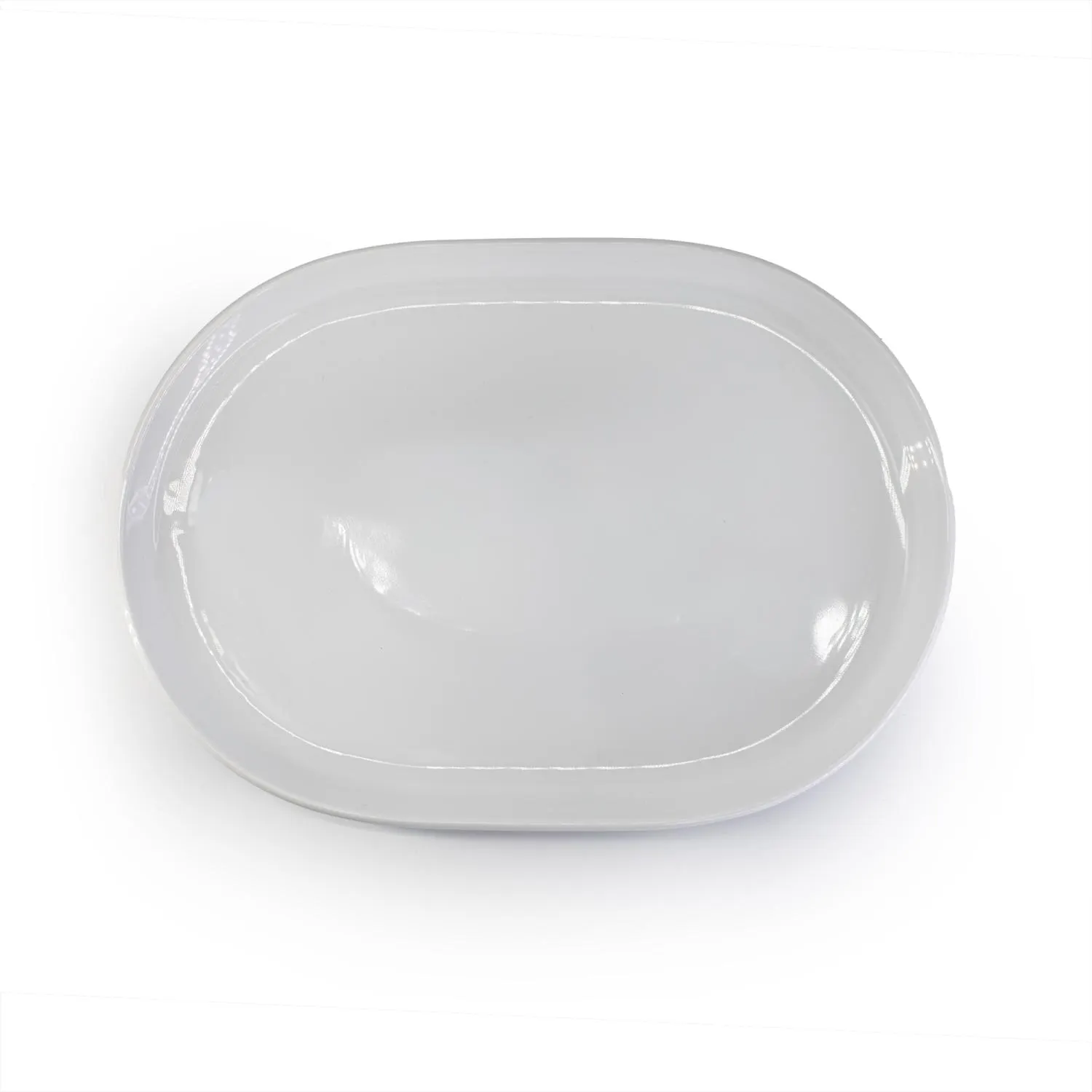 talerz, porcelana, biały, okrągły, naczynie