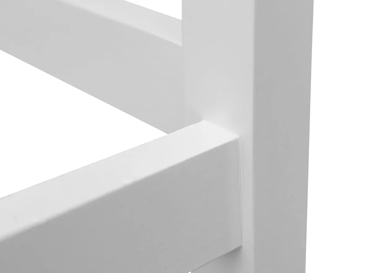 Krzesło BELLUNO ELEGANTE 22 z siedziskiem białym - DRMKT22/36SB