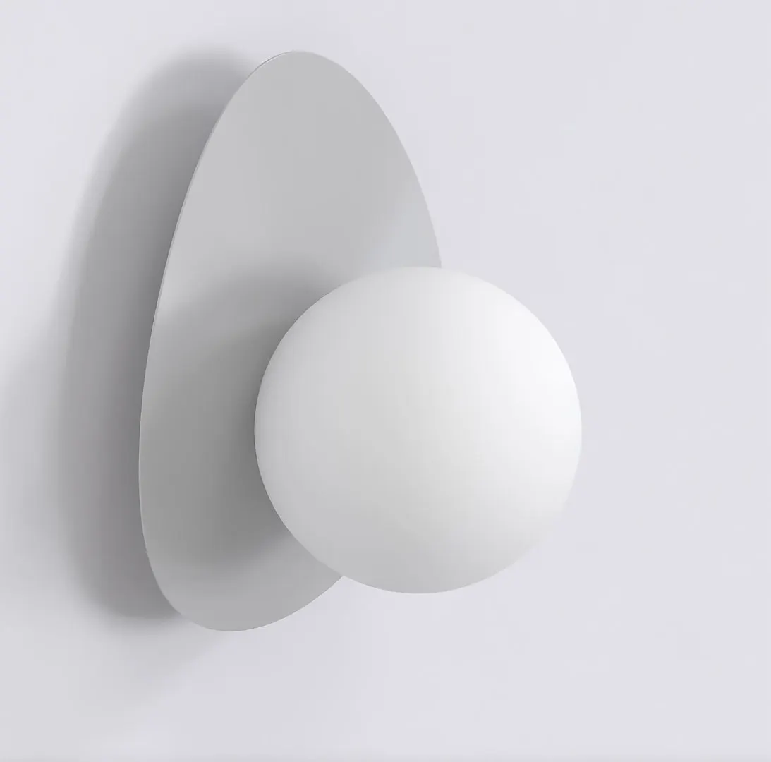 Kinkiet metalowy OVO K1 szary