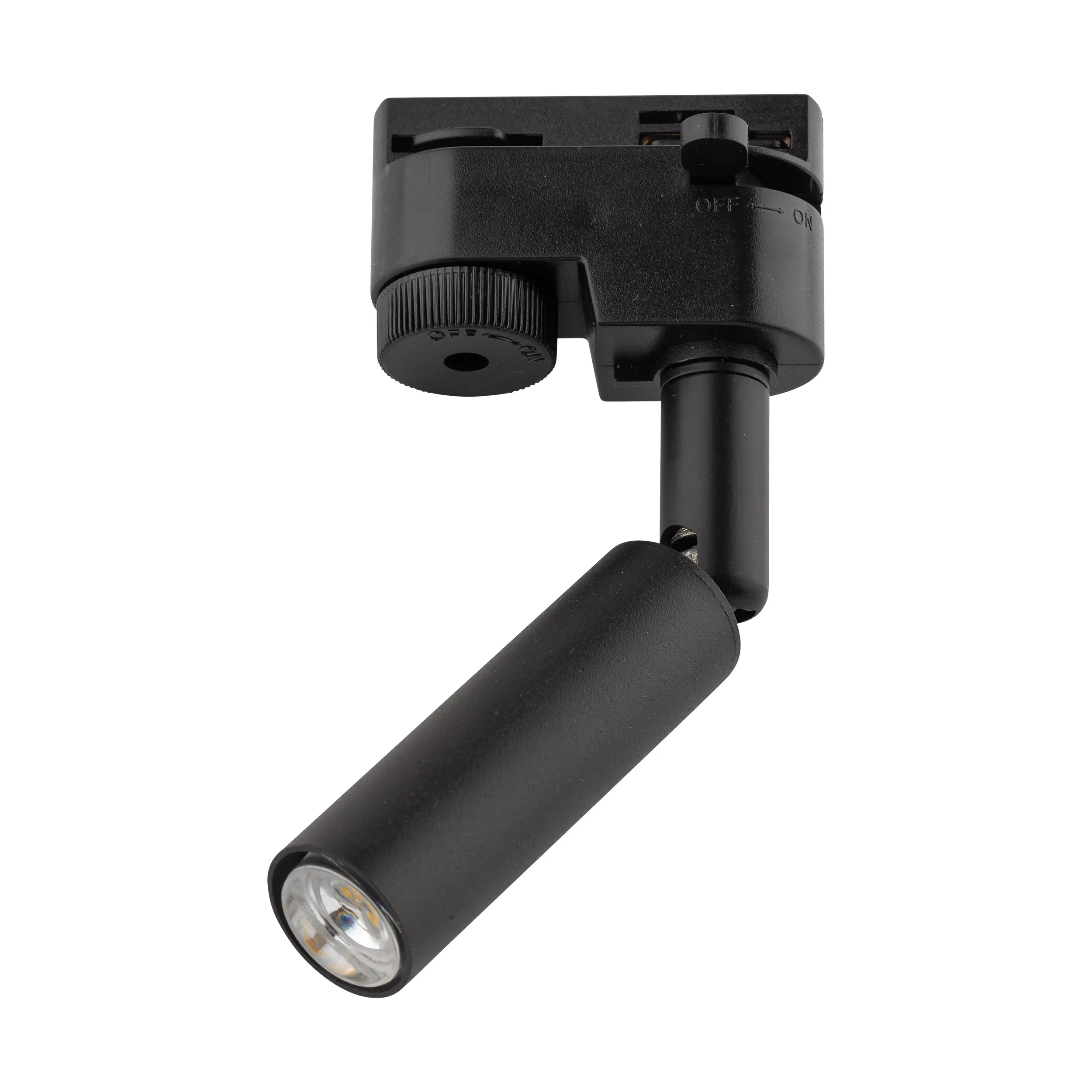 Lampa listwowa TRACER czarna regulowana 16x13x11cm