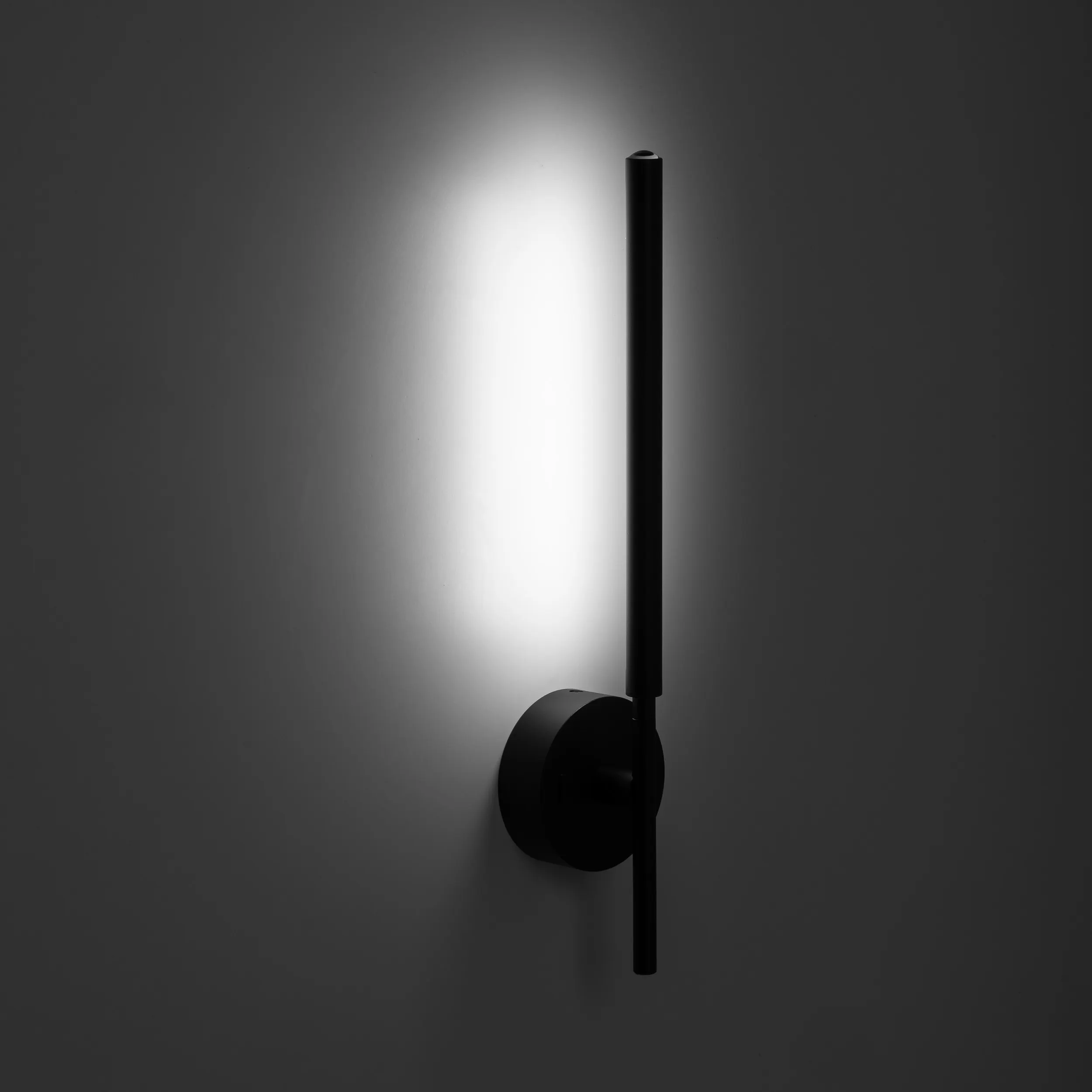 Kinkiet FOCUS LED 15W czarny z dwoma punktami światła 46x8cm - TK_5397