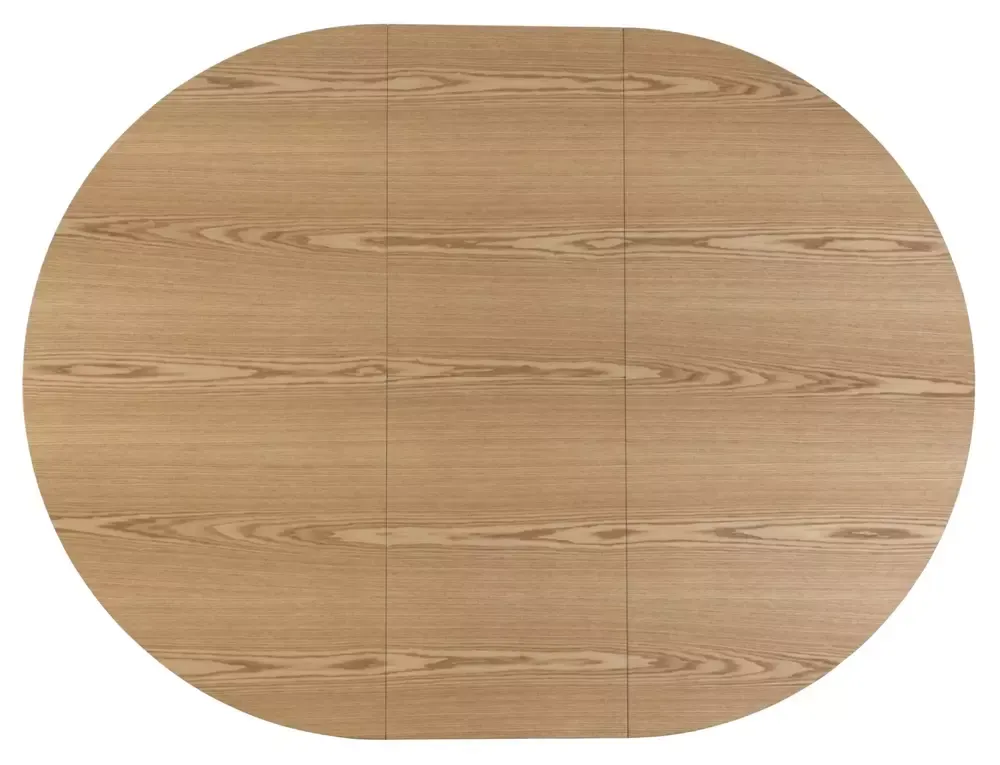 Stół okrągły rozkładany ANGEL II 120x120-160 efekt dębu - ANGELIID120