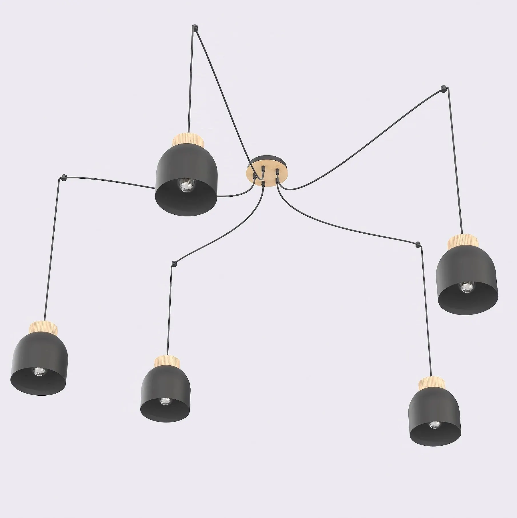 lampa wisząca, kinkiet wiszący, czarna lampa, metalowy żyrandol, czarna oprawa