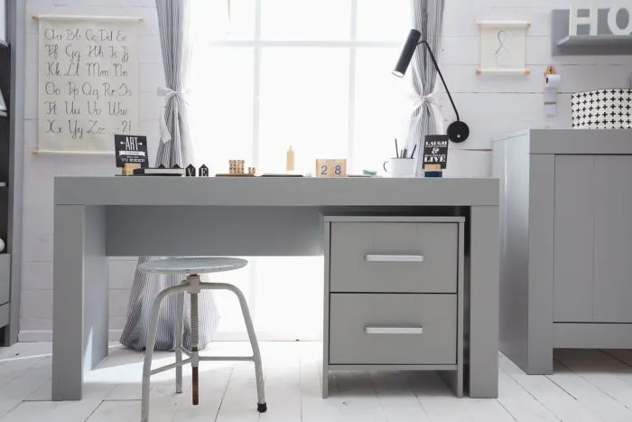 Kontenerek z szufladami CALMO 52x62x48cm szary - PIN_021-111-138