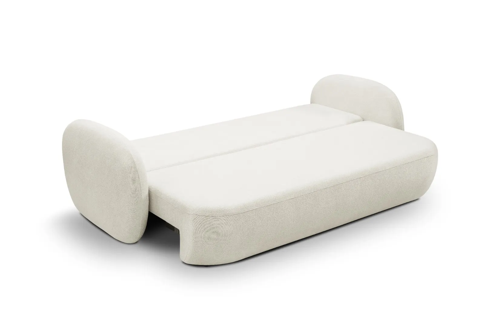 Sofa rozkładana z pojemnikiem OLIO SICURIO 238 cm kremowa - OLIO_SO_SICURIO60