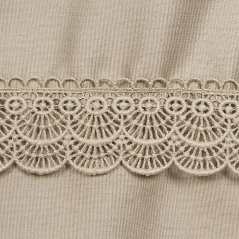 KOMPLET POŚCIELI RETRO 6 160 X 200 CM BEŻOWY - EU_452773