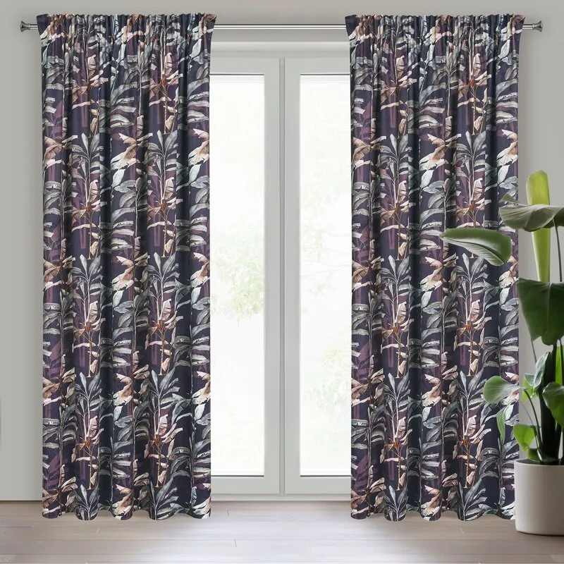 ZASŁONA GOTOWA NIKOL NA TAŚMIE 140 X 270 CM GRAFITOWY ZASŁONA GOTOWA NIKOL NA TAŚMIE 140 X 270 CM GRAFITOWY