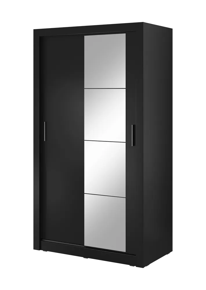 Szafa 2-drzwiowa ARTI AR-06 120cm czarna Szafa 2-drzwiowa ARTI AR-06 120cm czarna