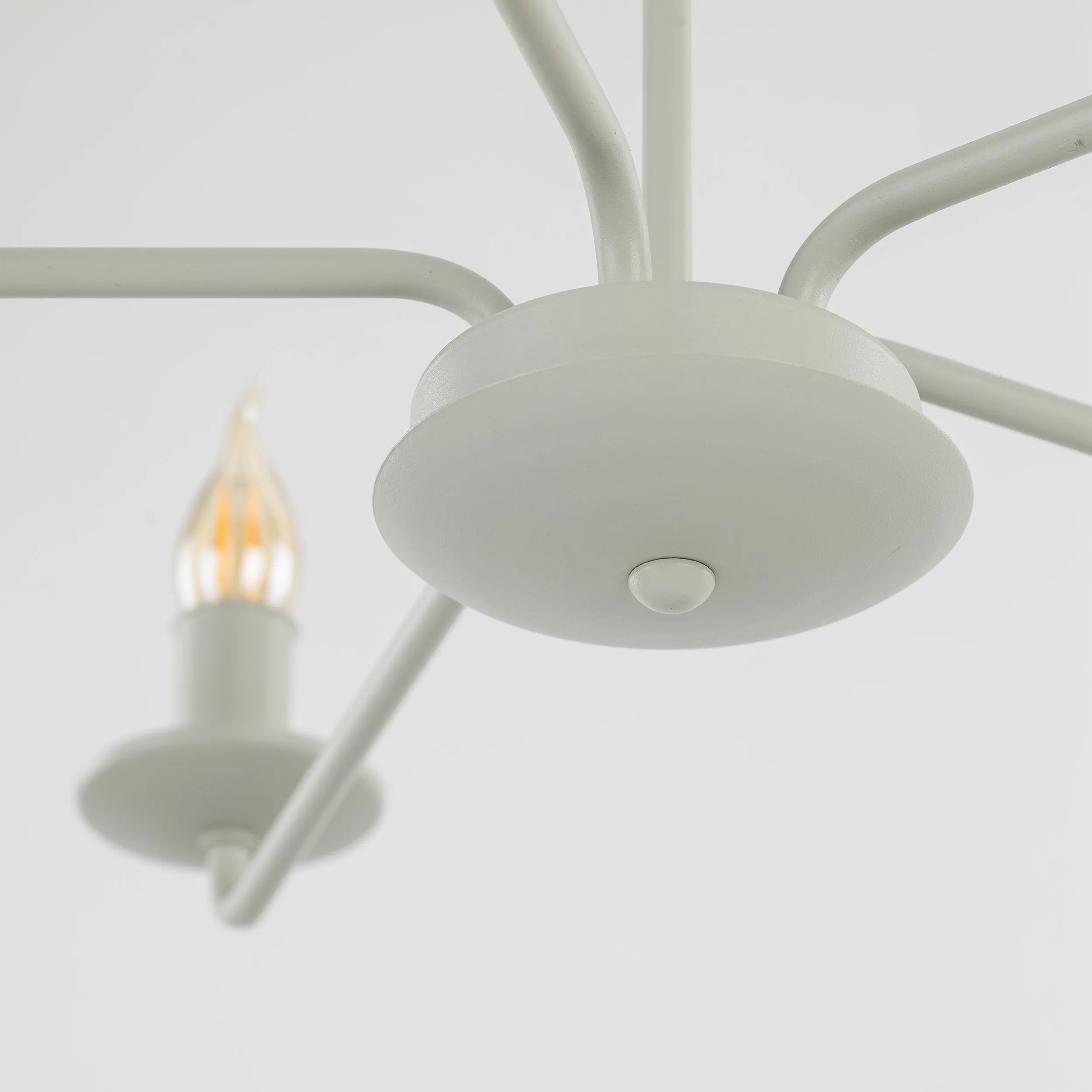 Lampa wisząca LIMAL beżowa 86x72cm - TK_10253