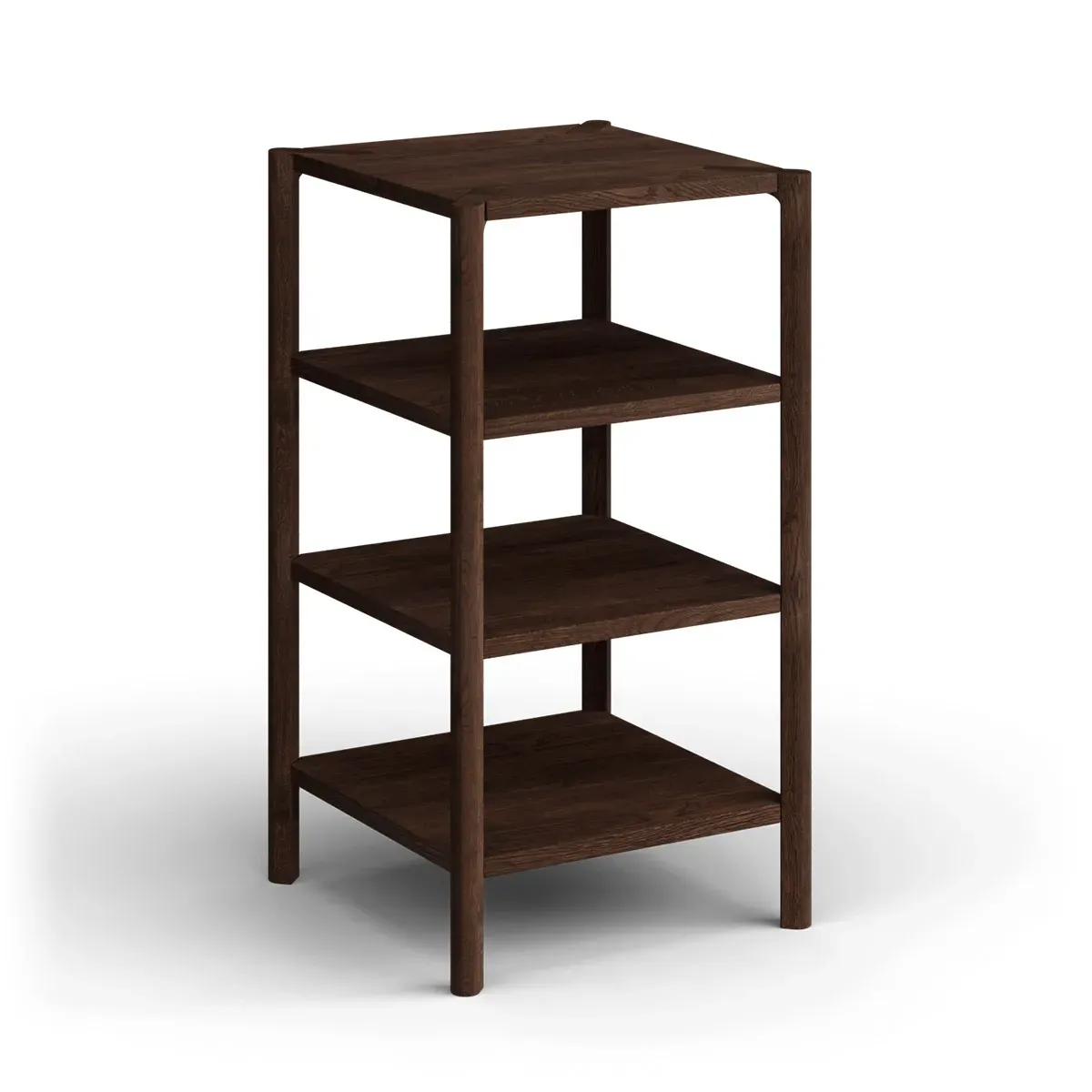 Regał dębowy średni CAMPI tabacco