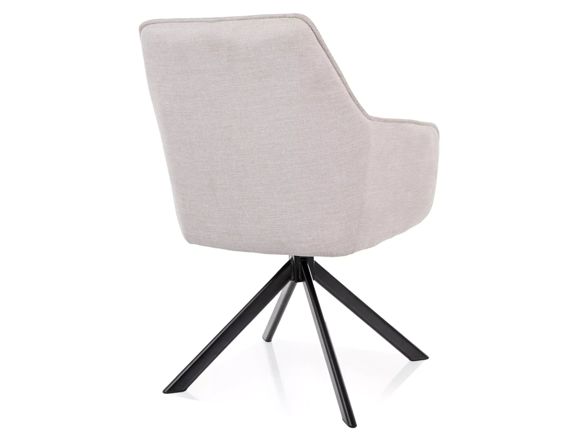 Krzesło obrotowe NOTTI BREGO 22 jasnobeżowy czarny stelaż - NOTTIBRCJBE22