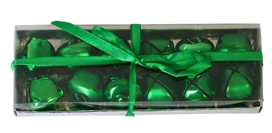 Komplet 12 dzwonków zielonych 5645 Komplet 12 dzwonków zielonych 5645