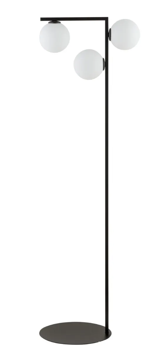 Lampa podłogowa ANDY biało-czarna - SI_33288