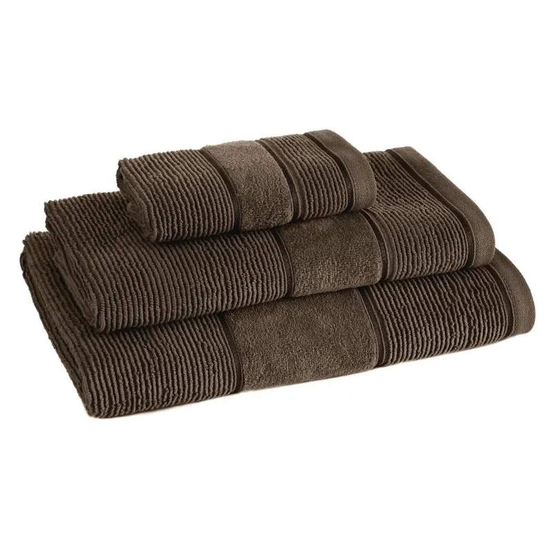 RĘCZNIK EMMA (12) 70 X 140 CM BRĄZOWY - EU_460107