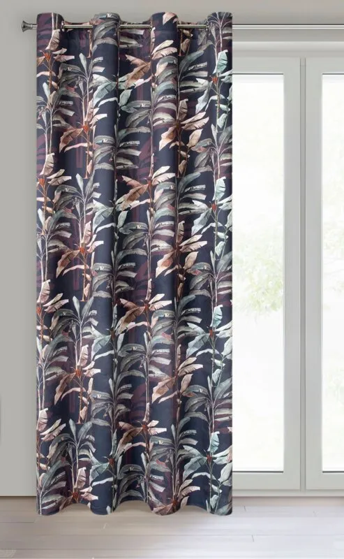 ZASŁONA GOTOWA NIKOL 140 X 250 CM GRAFITOWY - EU_384330