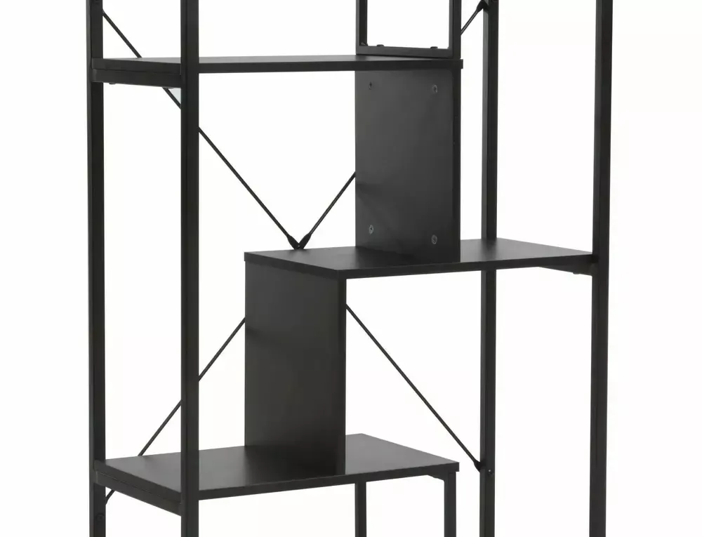 Regał niski NET A 85x163 cm czarny - NETAC