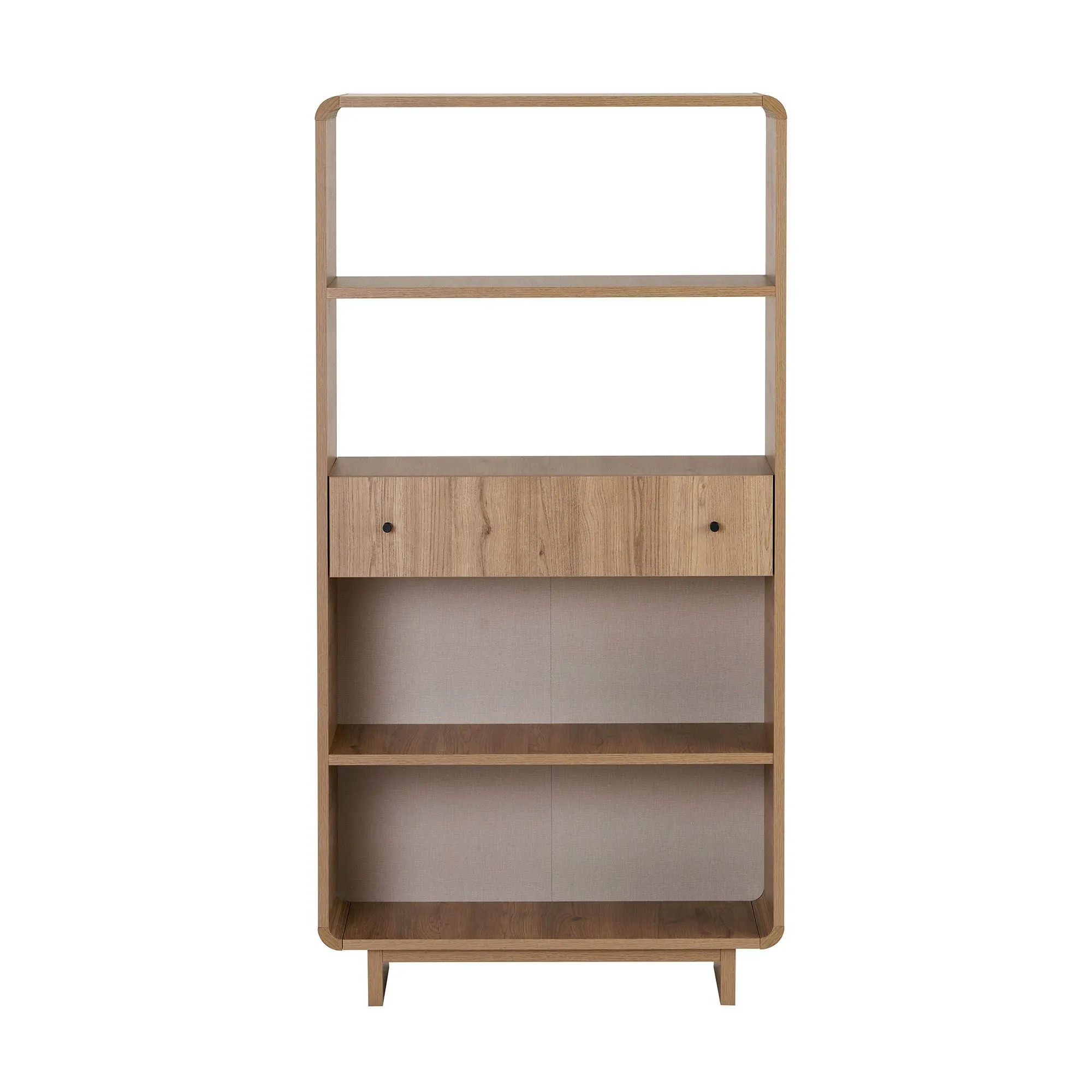 Regał otwarty SENZA z szufladą 78 cm Dąb Sepet - ASI_632NRD1119