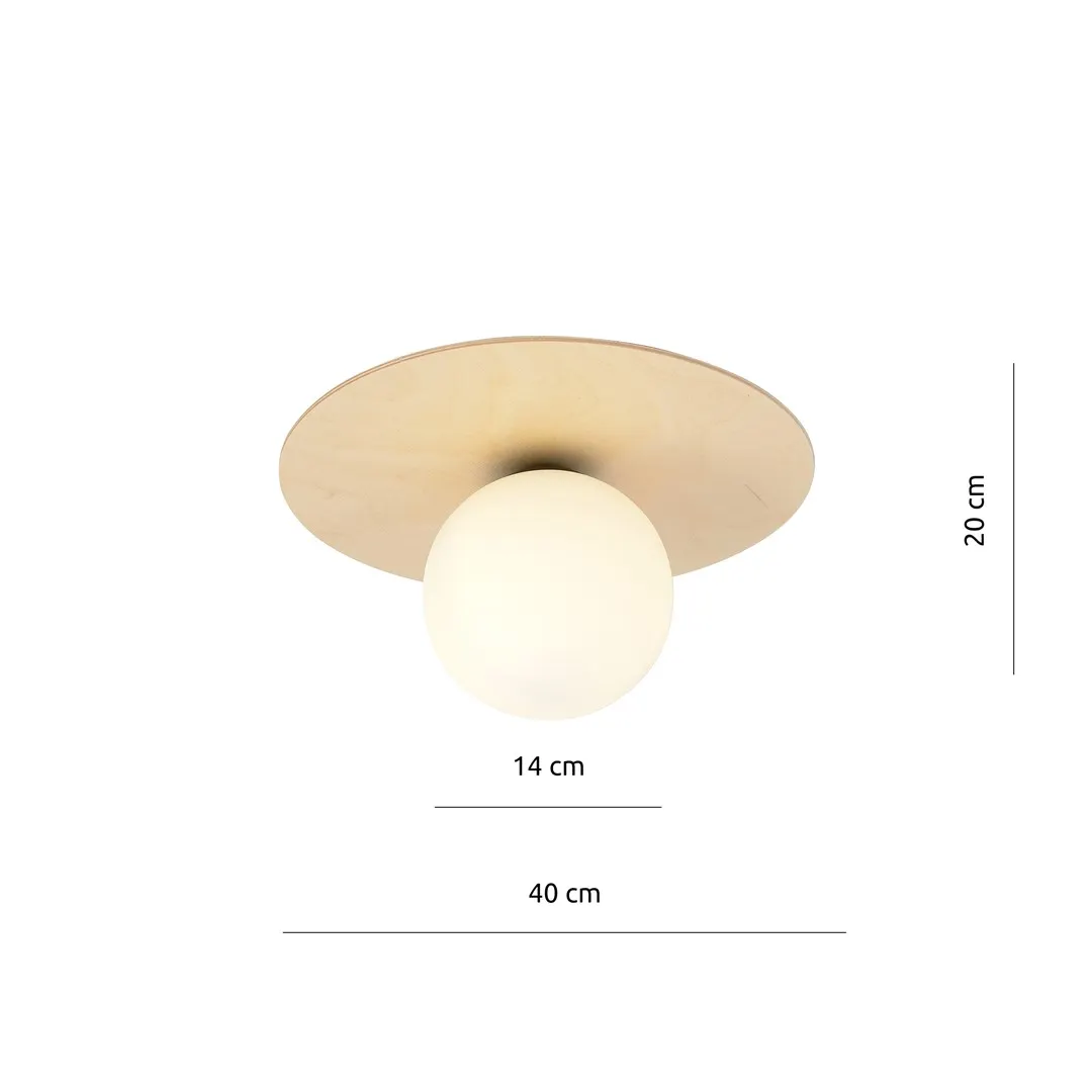 Lampa sufitowa KENZO BRĄZOWY 1142/1B - 1142/1B