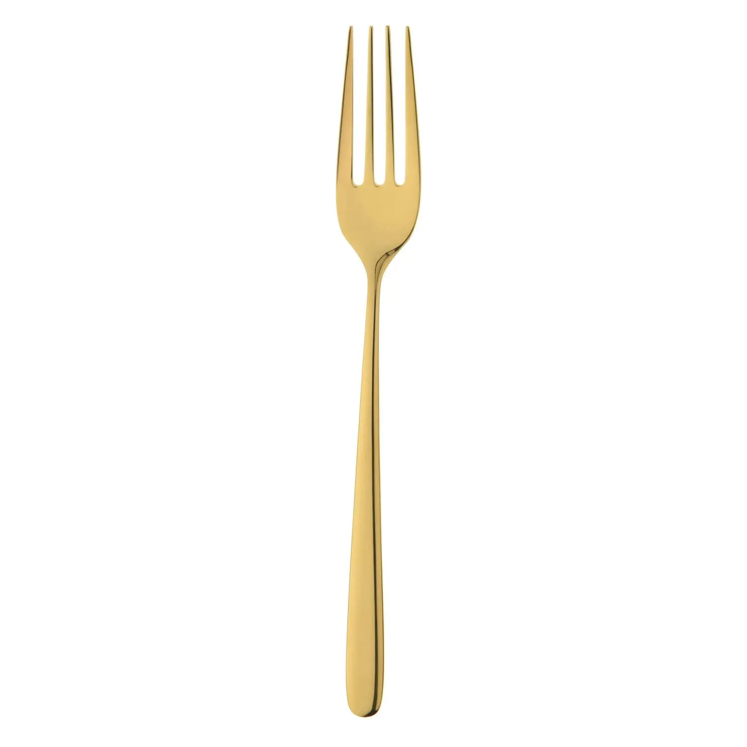 wide fork, złoty kolor, stal nierdzewna, sztućce, wide fork