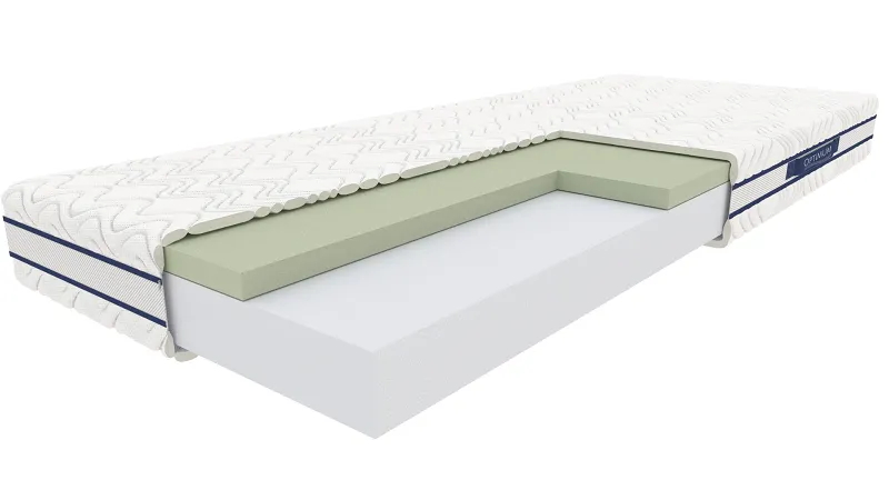 Materac piankowy NEPTUN 140X200 pianka termoelastyczna Materac piankowy NEPTUN 140X200 pianka termoelastyczna