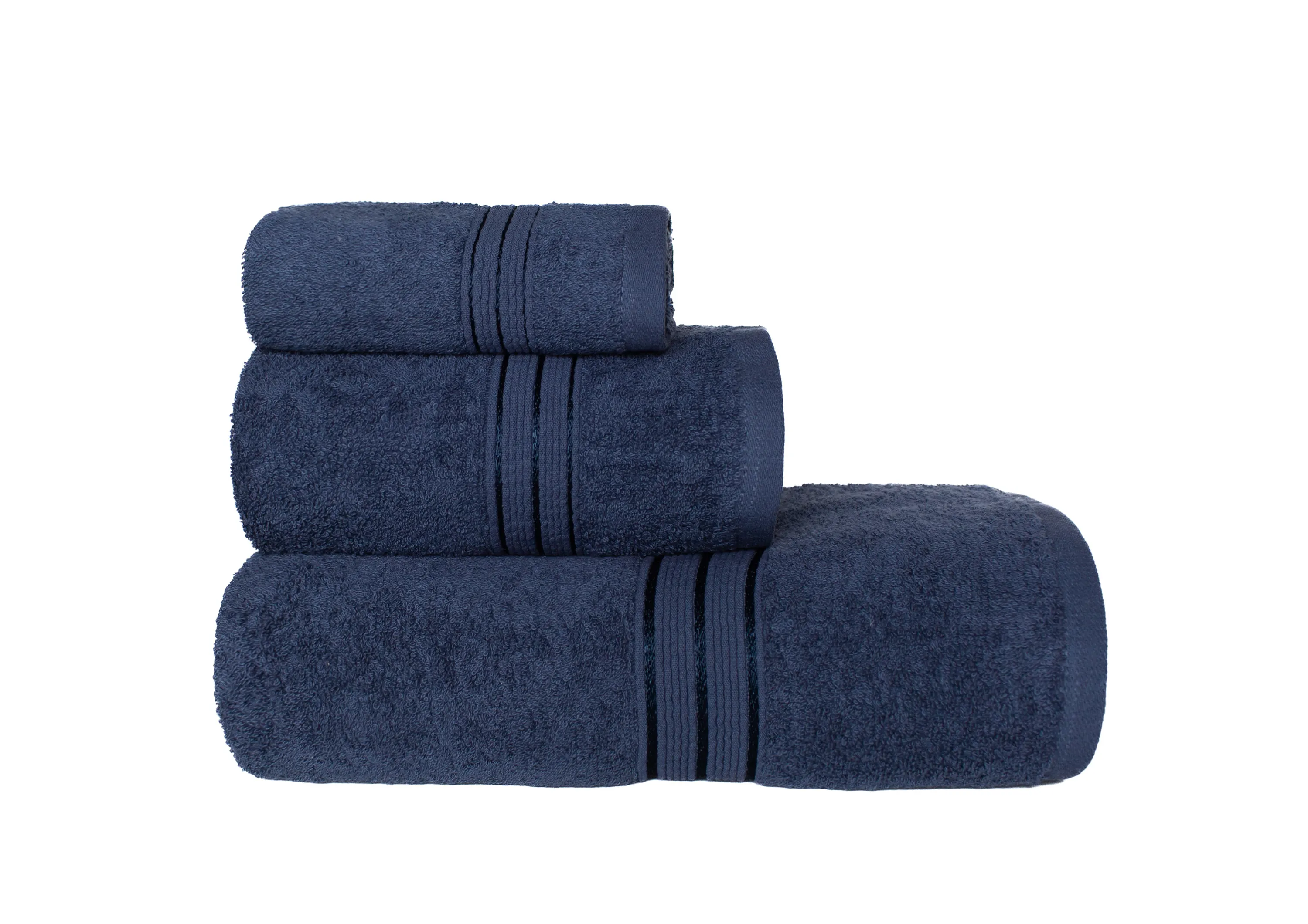 Ręcznik frotte RONDO 30x50 gramatura 500 granatowy - FARO_25918