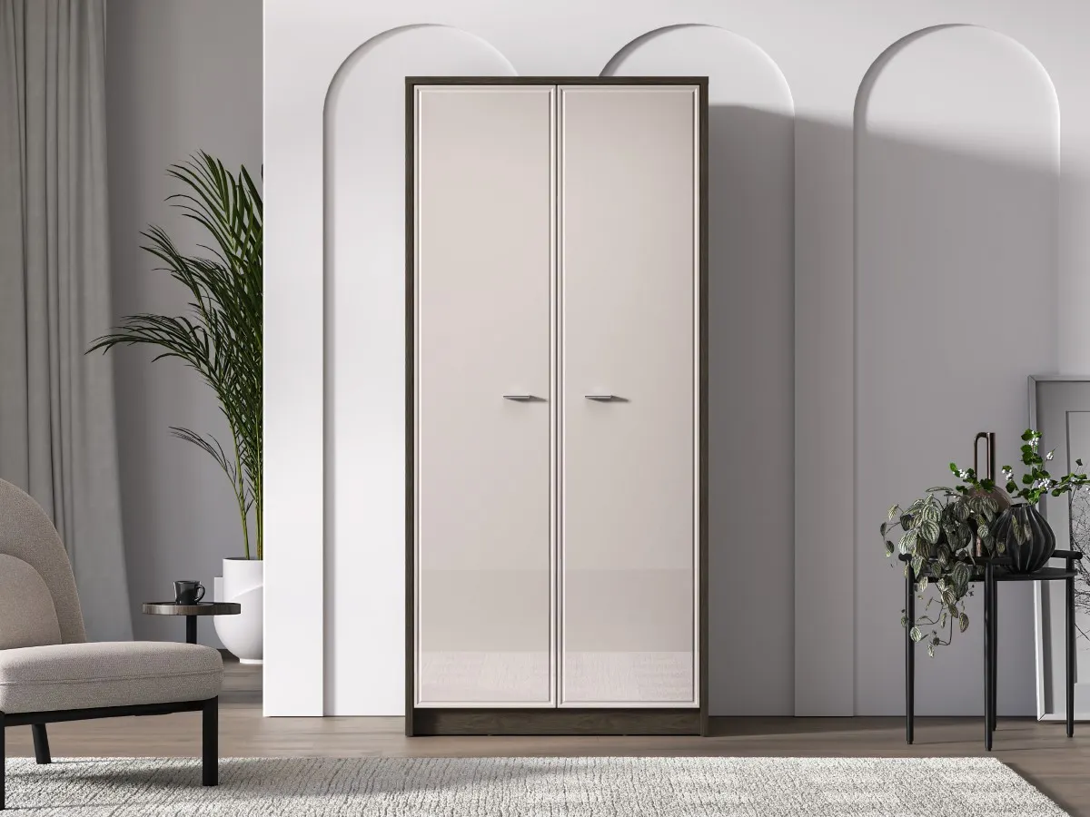 Szafa 2-drzwiowa AVANTE 89x195 kaszmir dąb Windmill - 1AVAN01-001