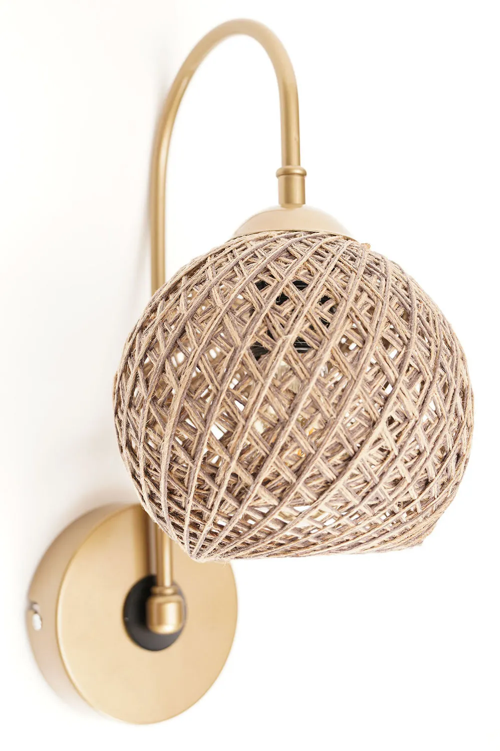 Lampa ścienna kinkiet SP021 naturalny