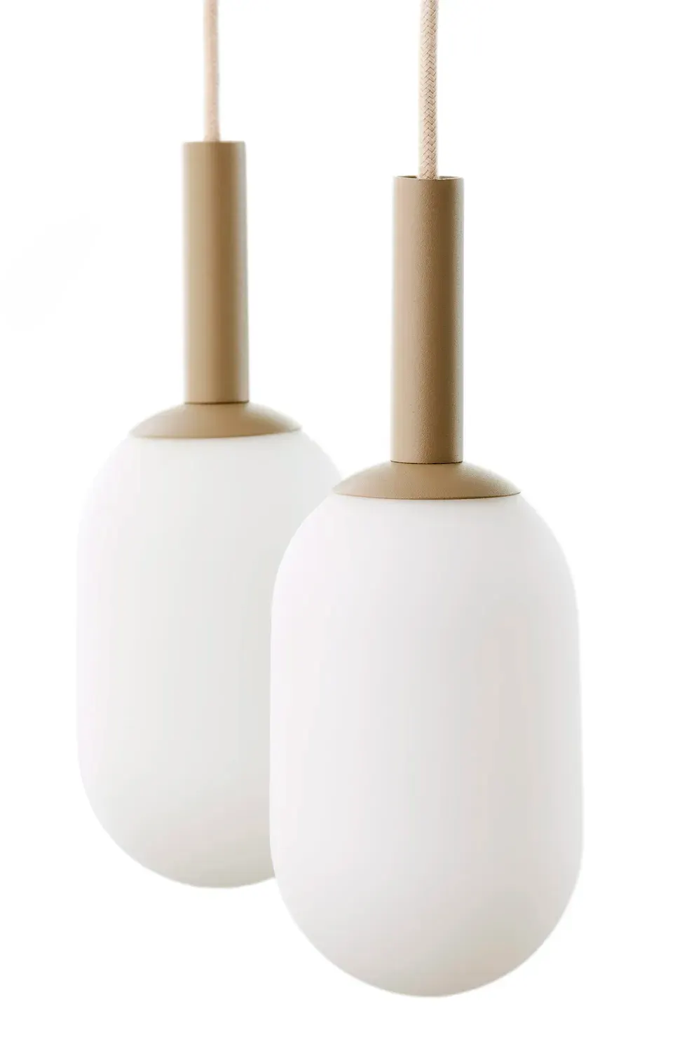 Lampa wisząca PLUUM 2 ciepły beż biały — zdjęcie 11