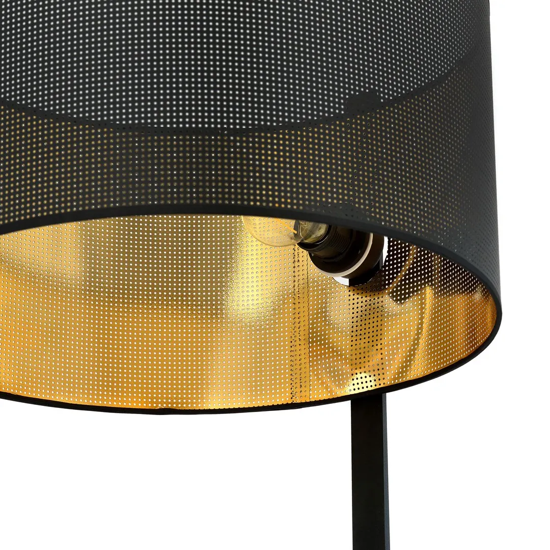 Lampa stojąca ESTRELLA czarny złoty - 1156/LP1