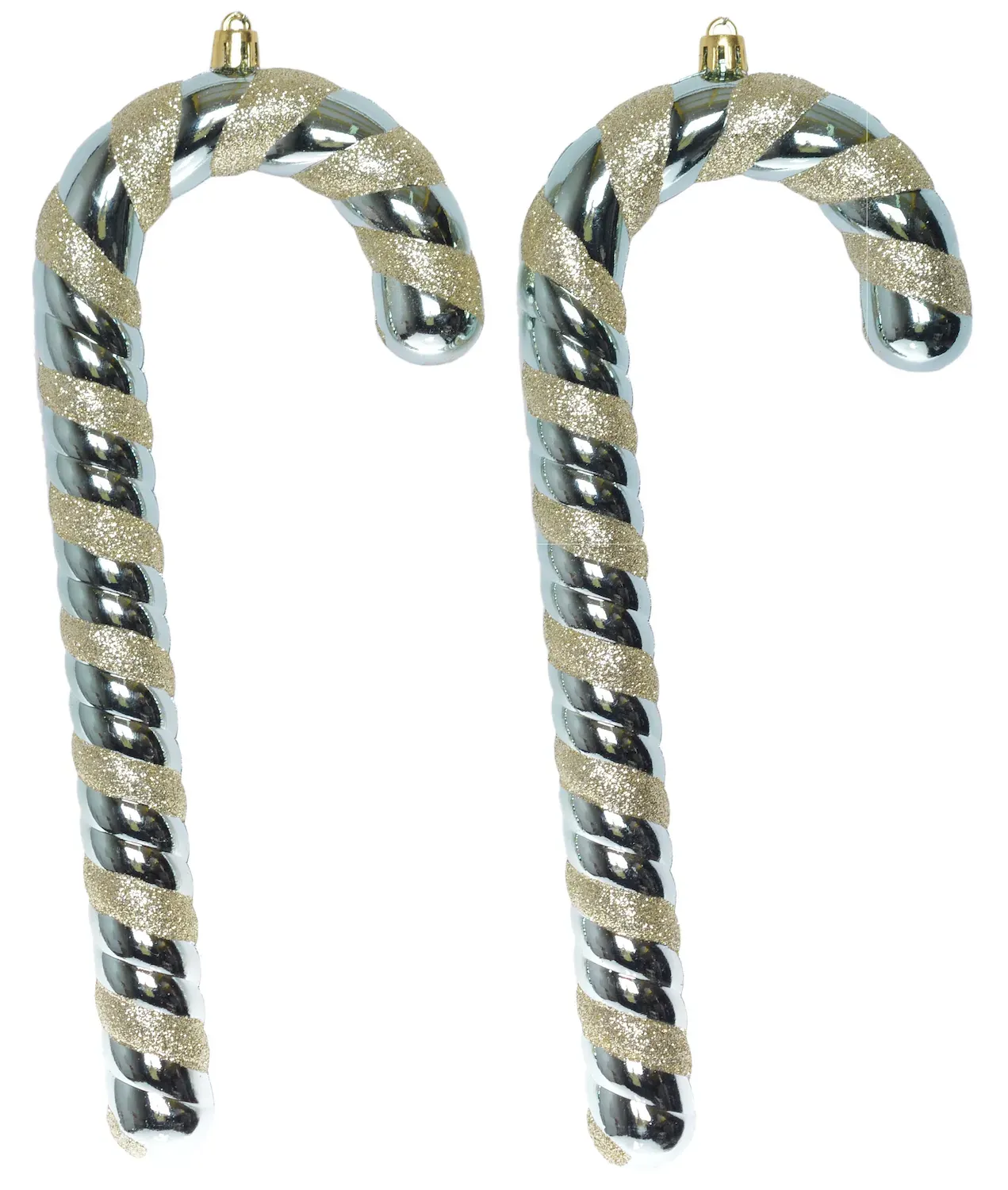 Komplet 2lasek cukrowych na choinkę 4344 zielone Komplet 2lasek cukrowych na choinkę 4344 zielone