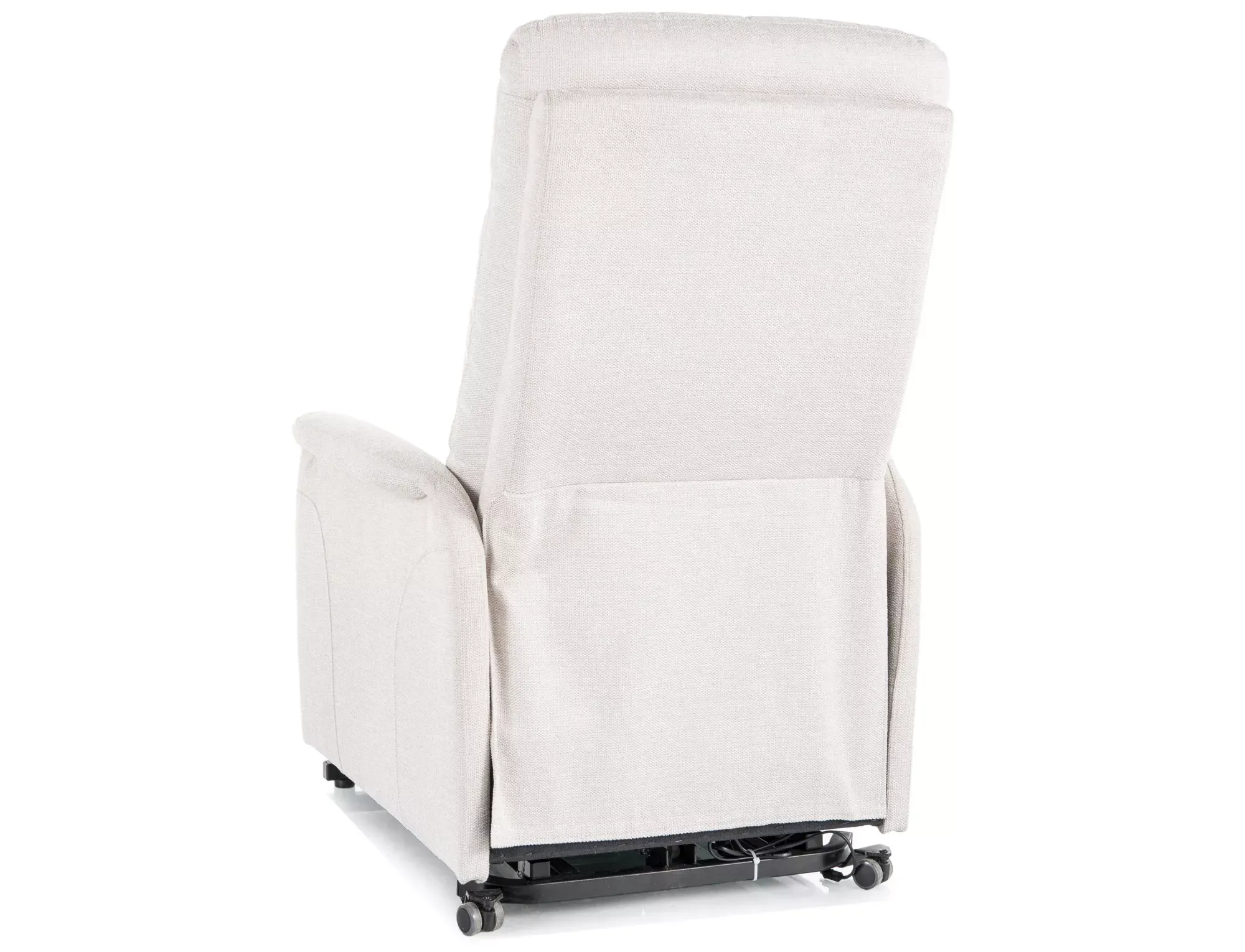 Fotel elektryczny masujący JUPITER M BREGO z funkcją pionizacji jasnobeżowy - JUPITERMBRJBE22