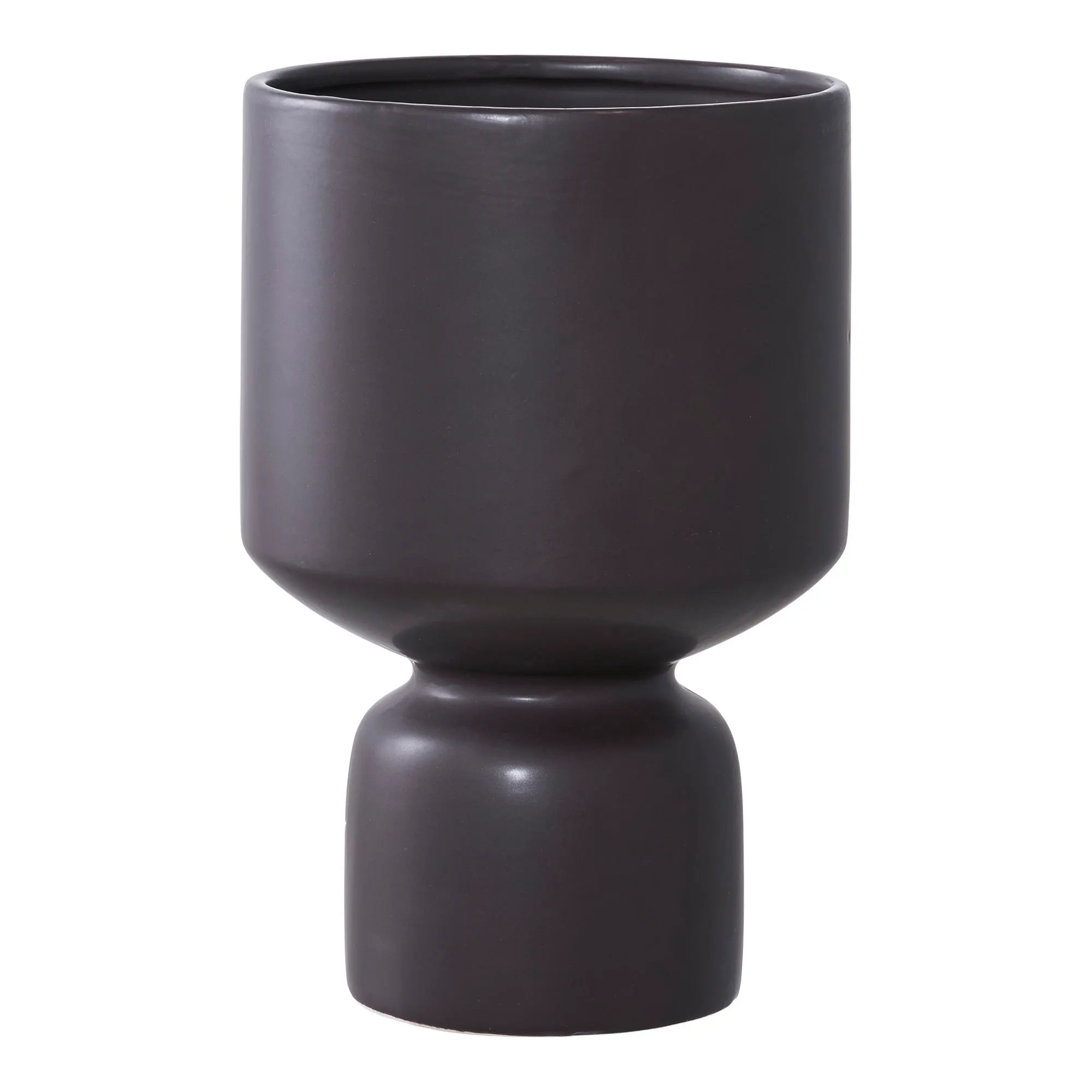 Doniczka ceramiczna FLOWERPOT fi15x235 cm czarna
