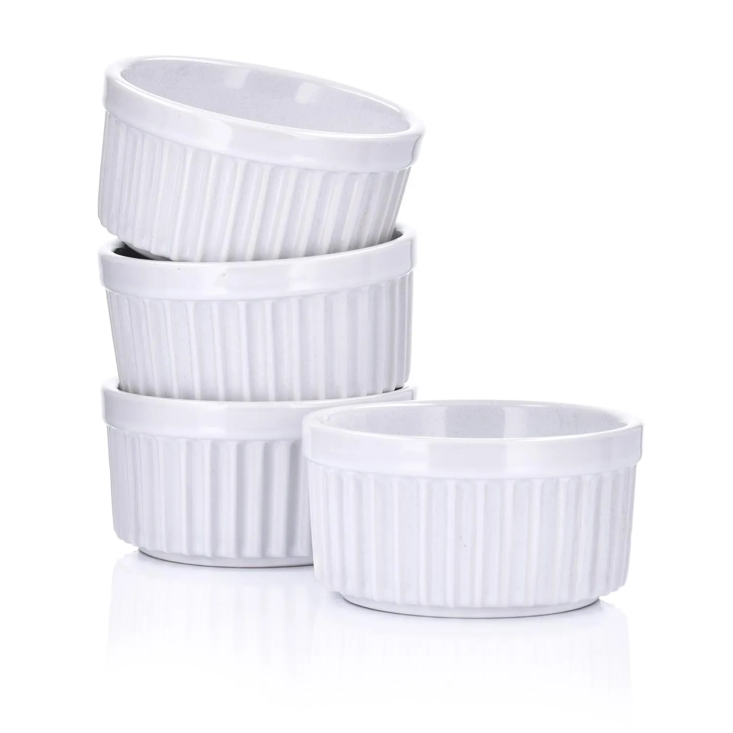 Kokilka DUKA BRULEE 11 cm biała ceramika - DK_1217548