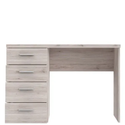 Biurko NET106 z 4 szufladami - dąb piaskowy - MT935-D41