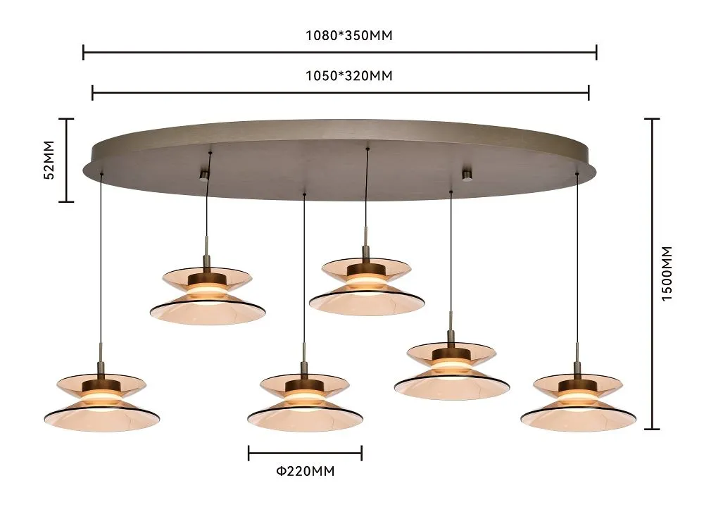 image lampa wisząca, kinkiet, świetlenie, konstrukcja metalowa, kolor miedź