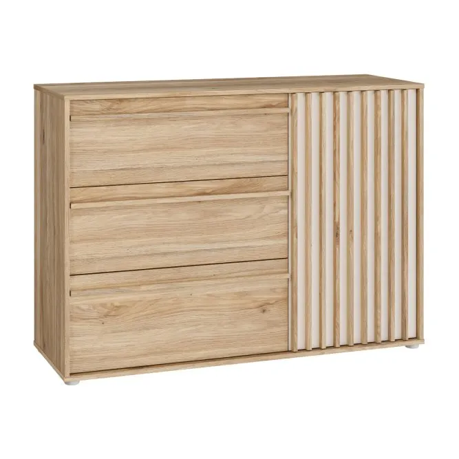 drewniana komoda, szafka z szufladami, drewniane meble, drewno naturalne, korpus drewniany
