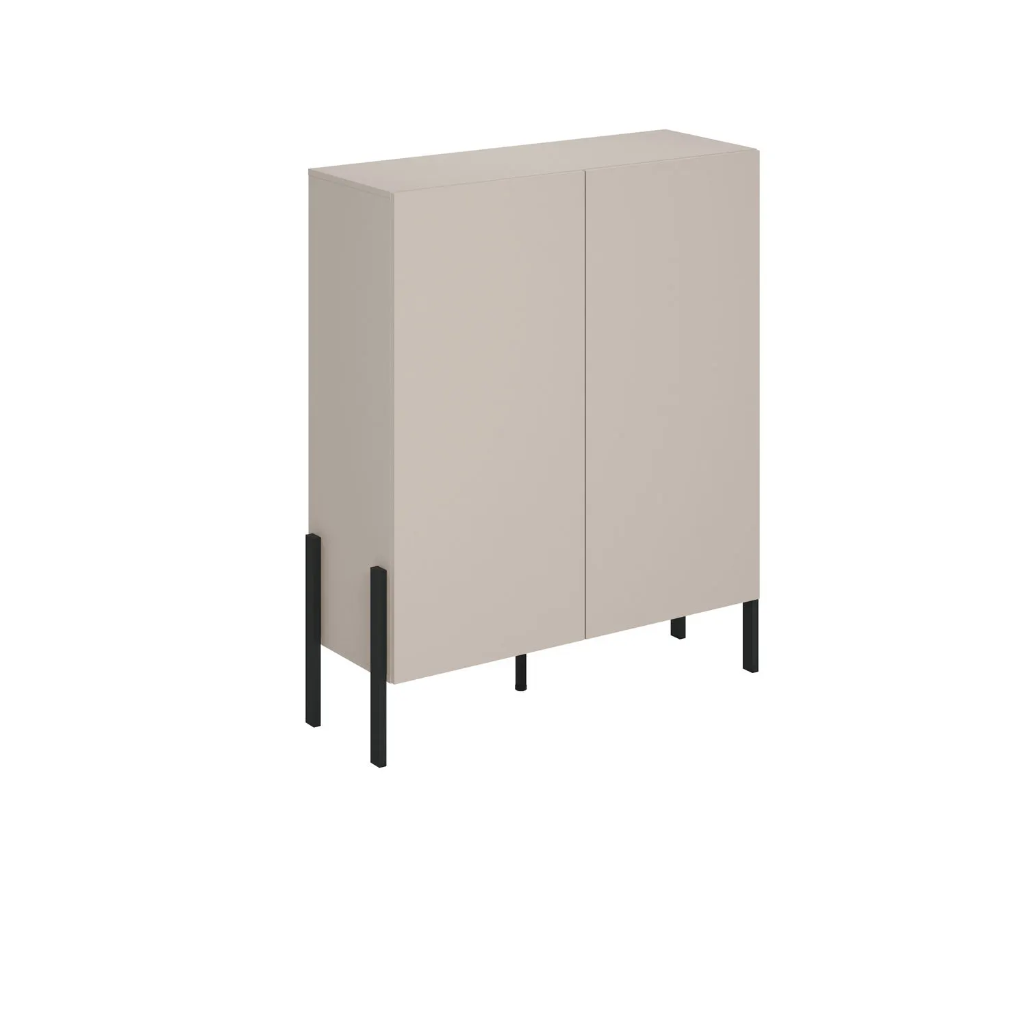 Komoda 2-drzwiowa JUKON 114x135 kaszmirowa